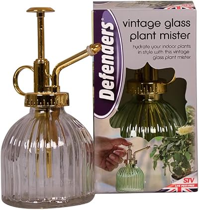 Defenders Vintage Glass Plant Mist Sprayer 225 ml Assorted Colours