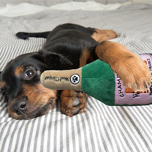 woof clicquot dog toy