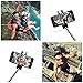 Mini Selfie Stick, atongm Cell Phone Selfie Sticks Extendable Mini All in One Wire Selfie Stick for Cellphone(iPhone, Android) (Black)