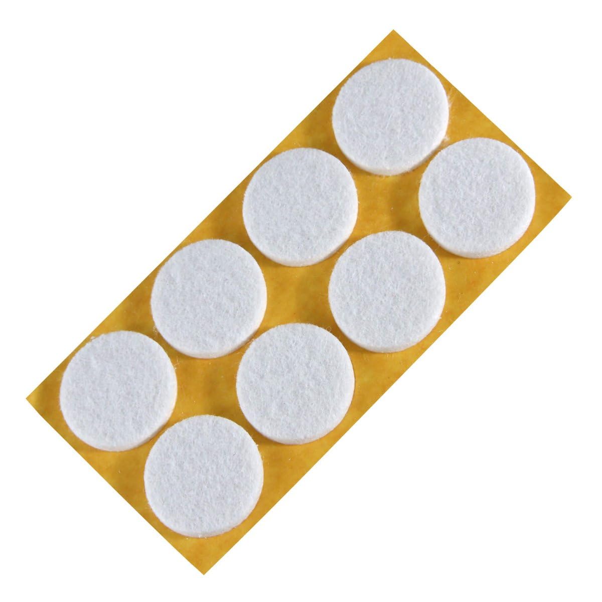 Fackelmann 62703 Felt Pads, Brown, 8 Units