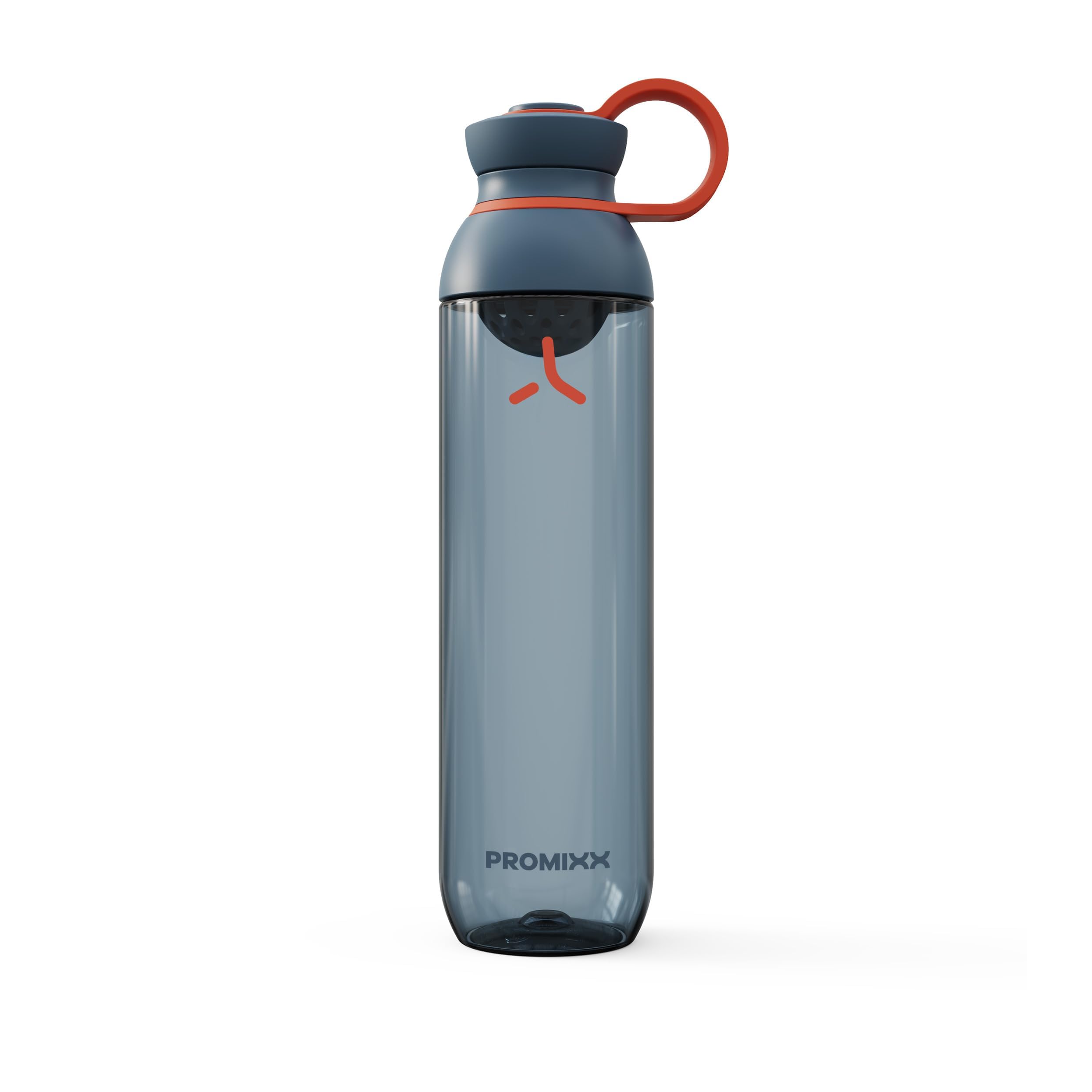 Promixx FORM Sports Bottle New Edition for Infusions and Hydration - Sustainable Drinks Bottle with Leakproof Lid - 760ml / 26oz - Midnight Blue