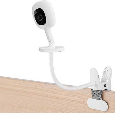 iTODOS Baby Monitor Arm 8in Flexible Mount for Nanit Pro Flex Stand
