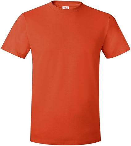 Amazon Hanes メンズ ナノtシャツ Us サイズ X Large カラー オレンジ Tシャツ カットソー 通販