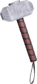 Rubies Marvel Avengers Thor Hammer Official Licensed Toy, One Size, view 4