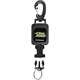 Gear Keeper Scuba Dive Light &amp; Underwater Camera Retractor - Retractable Tether to Keep Scuba Gear Secure &amp; Accessible - Snap Clip Mount &amp; QC-II Split Ring - Scuba Diving Accessories - Made in USA