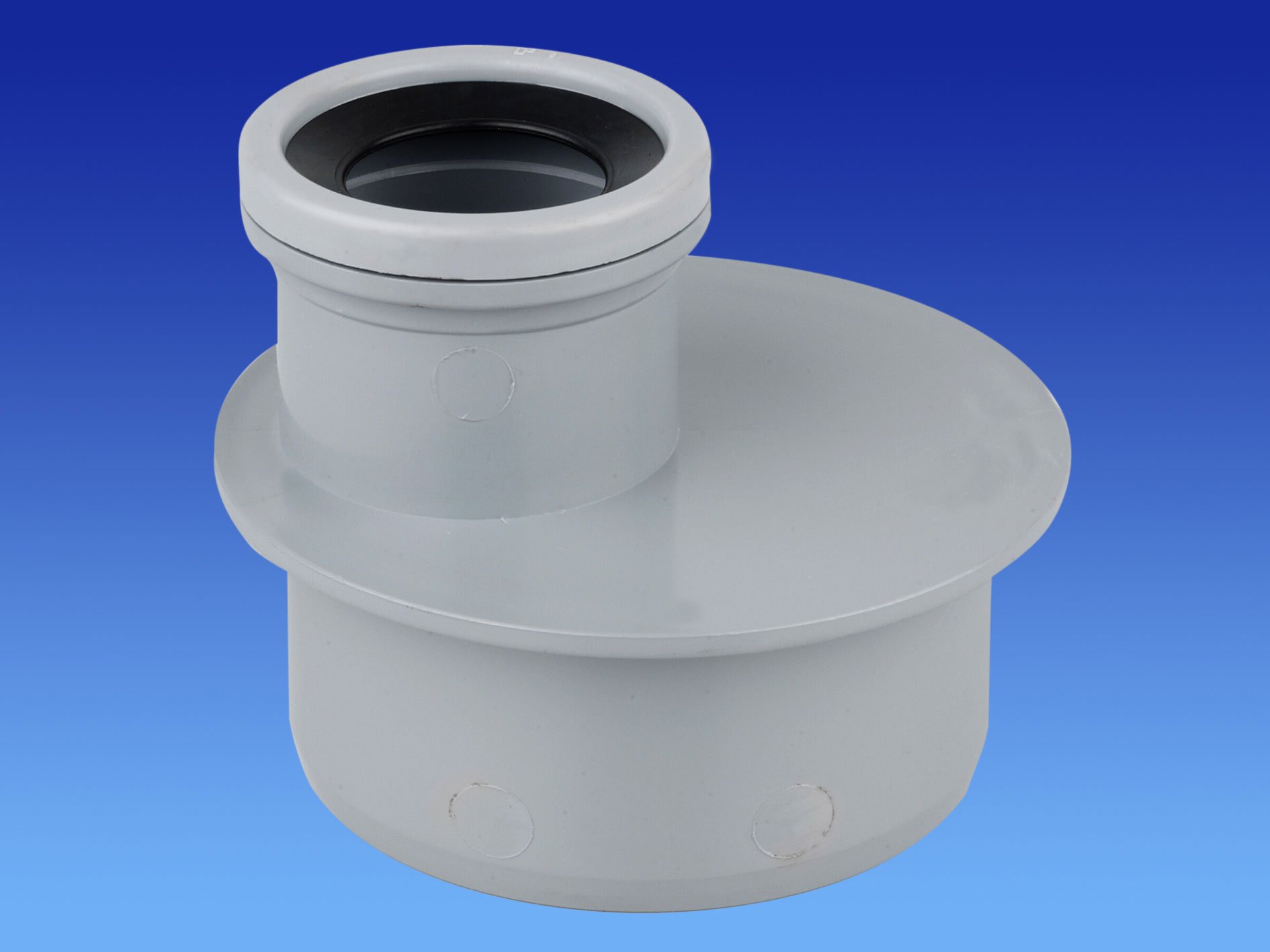 Wavin OSMA 110mm Soil 4S096 S/S Reducer - 110mm X 50mm Grey