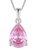 YL Teardrop Necklace 925 Sterling Silver Solitaire