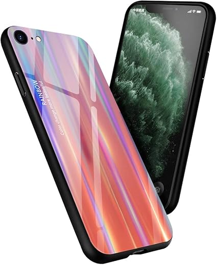 Amazon Co Jp Gtujwn Iphone6s ケース Iphone6 ケース ガラスケース 強化ガラスケース グラデーション 耐衝撃 9h硬度 Tpuバンパー ハードケース 全面保護 衝撃吸収 指紋防止 アイフォン 6s カバー 薄型 軽量 黄変防止 ワイヤレス充電対応 レンズ保護 擦り傷防止 耐久