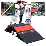 PLATPORTS Skateboard Ramp Bike Ramp Skate Ramp RC