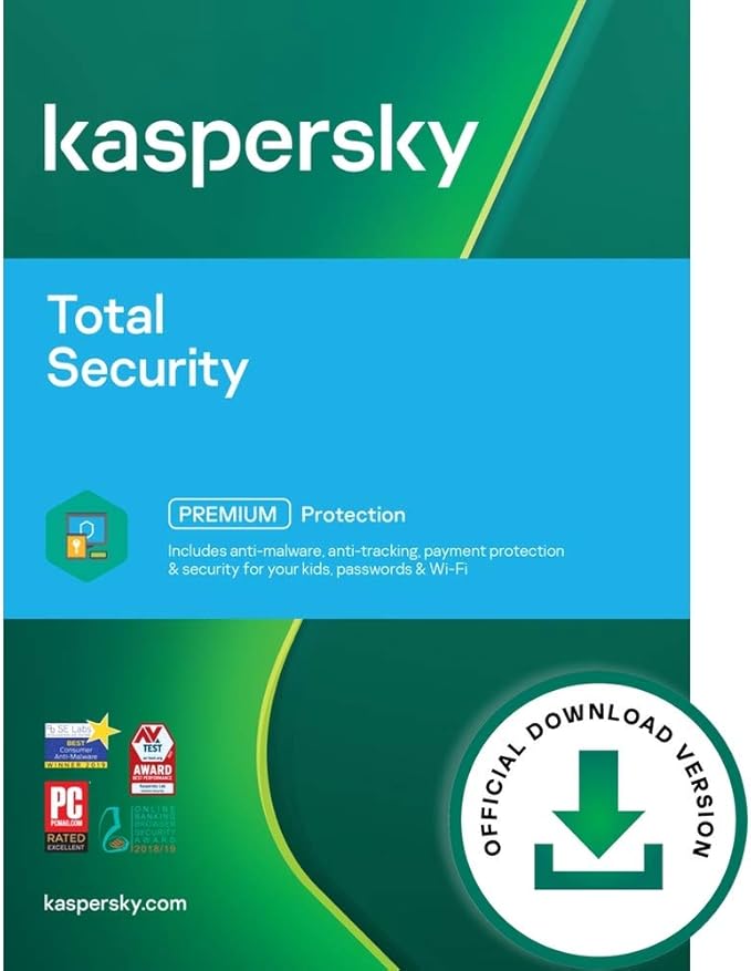 Amazon.com: Kaspersky Total Security 2021 | 5 Devices | 2 Years | PC