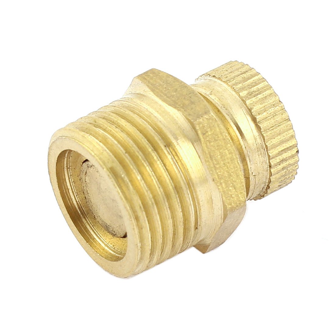 sourcingmap 3/8BSP Male Thread Air Compressor Part Security Water Drain Valve