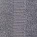 SALBAKOS 100% Turkish Cotton Bath Mat Set 2-Piece - 20x34 inch, Premium Quality Hotel & Spa Collection, Soft, Absorbent, Long Lasting, Durable Bathroom Rugs (Gray, 2 Bath Mats)