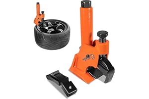 CAMOO Manual Tire Bead Breaker with Rubber Pad, 38"-42" Tire Changer Tool, for UTVs, Tractors, Trucks, RV Camper Trailer, Golf Cart, and More Vehicles Tire Repair Tool