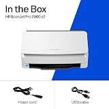 HP Scanjet Pro 2000 s2 Sheet-Feed Scanner 35ppm 50-page ADF Light Grey 6FW06A view 8
