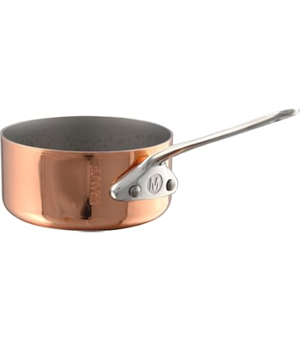 Amazon.com: Mauviel M'MINIS Copper and Stainless Steel Saute Pan