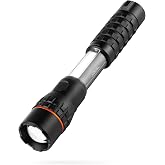 NEBO SLYDE KING Flashlight | High Lumens, Rechargeable COB Work Light &amp; LED Flashlight, Waterproof, Magnetic Base, Great for Camping &amp; Hunting, Includes Charging Cable