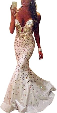diamond mermaid dress