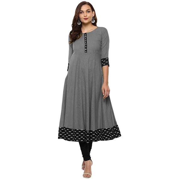 Anarkali Style Kurti (MASK* Free Same Matching)