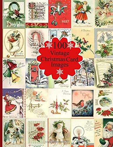 Download 100 Vintage Christmas Card Images PDF