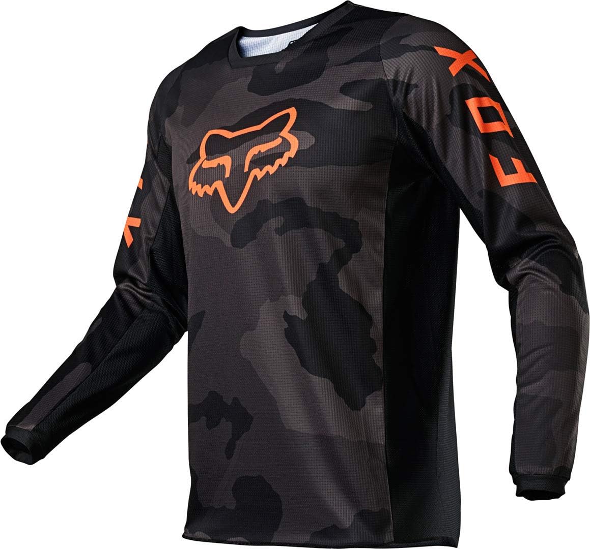 Fox Racing 180 Trev Youth OffRoad Motorcycle Jersey Black/Camo/Small Automotive