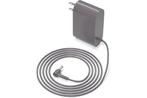 WUKUR 30.45V Vacuum Charger compatible with Dyson V10 V11 V12 V15 SV12 SV14 SV16 SV20 SV22 Cordless Vacuum Absolute Power Supply Replacement for Charger, Grey