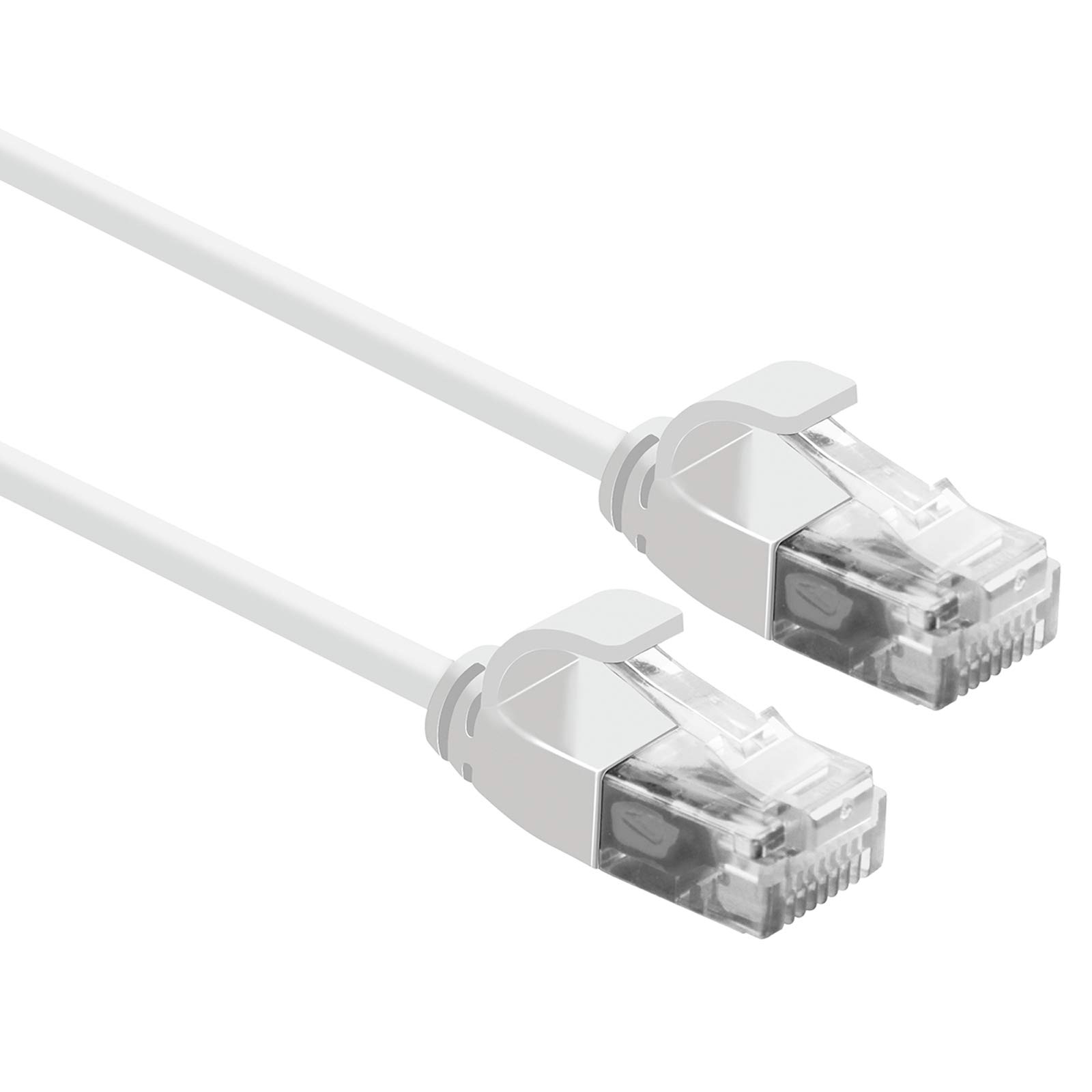 Roline | UTP Data Center Patch Cord Cat.6A | LSOH | Slim | White | 3 m