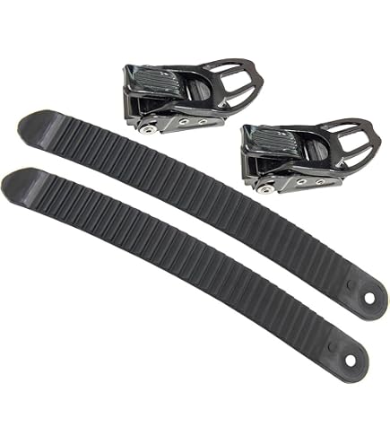 UP100 Snowboard Binding Toe Tongue Ladder Straps Black Plastic 6.7 inch for Snowboard Strap-in Binding System : Sports & Outdoors