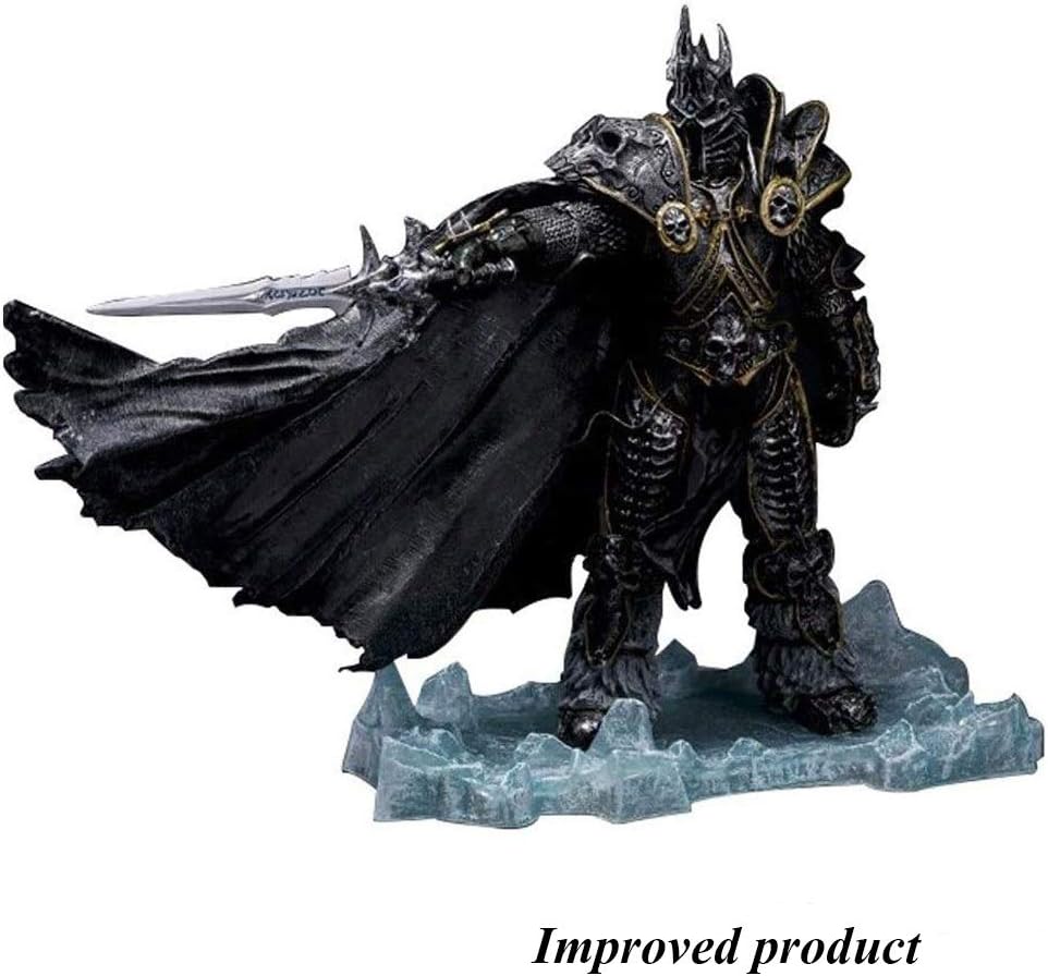 World Of Warcraft Series : The Lich King Arthas Menethil Deluxe Collector Figure -8.66in