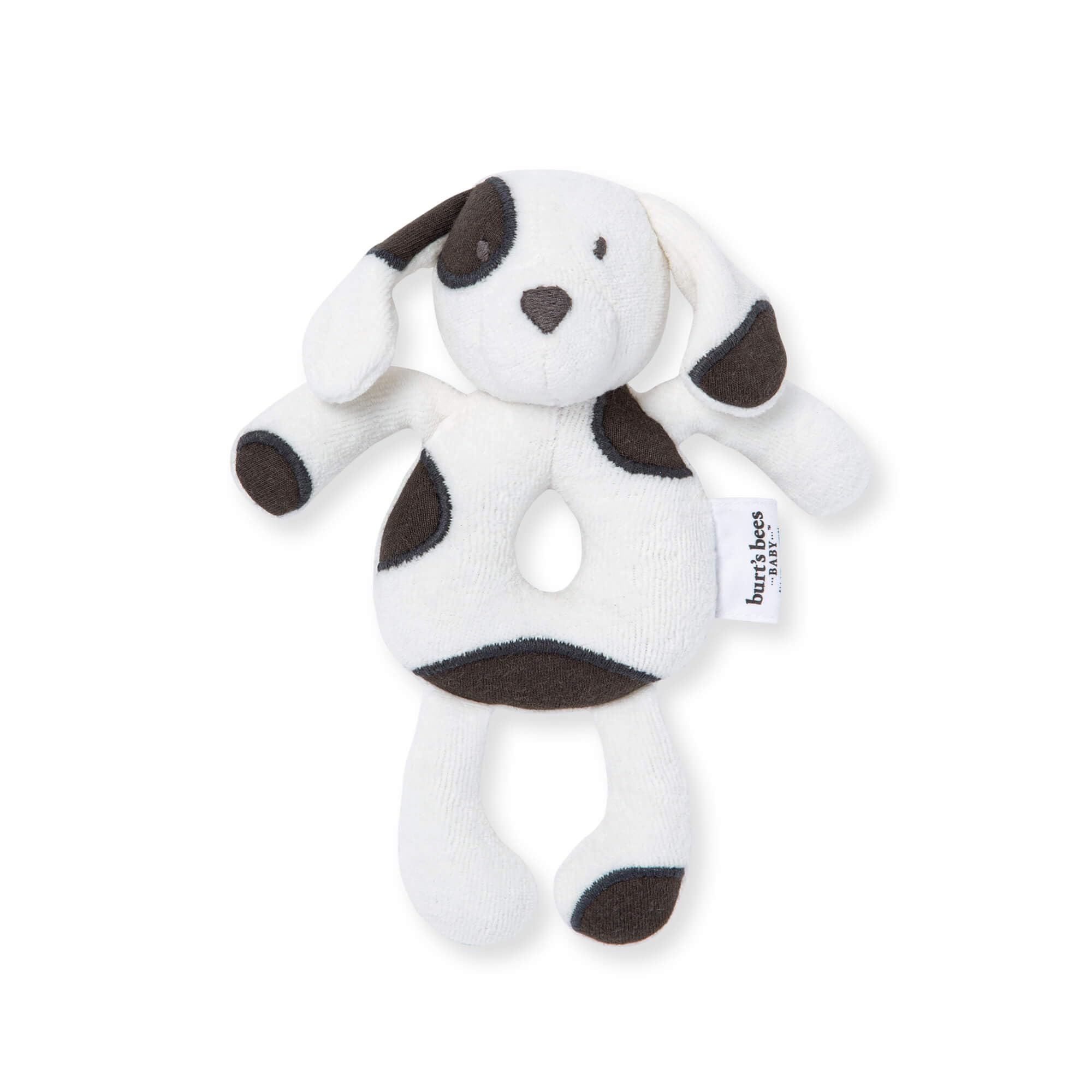 Photo 1 of Burt's Bees Baby Unisex Infant Rattle Toy, Nursery Sensory Animal Plush Made with 100% Organic Cotton Shell and Polyester Fill, Sweet Bear, Bunny, or Dog Stuffed Animals for Babies