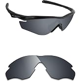 Alphax Polarized Replacement Lenses for Oakley M2 Frame XL OO9343 | Glare Reduction | Precision Cutting