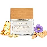 ARLYN Warm Sandalwood Eau De Parfum Inspired by San.t.al 33, Long-Lasting Perfume for Men and Women, Vegan & Eco-Conscious with Clean Ingredients, Woody, Cedar, Leather, Amber - 50ml / 1.7 oz