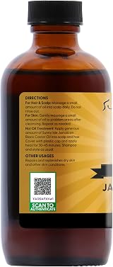 Sunny Isle Jamaican Black Castor Oil 4oz Natural Hair Scalp Skin Treatment view 8