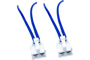 LEEZHEN 2pcs Blower Motor Connectors Compatible with Toyota Tacoma 2005 to 2016 90980-10916