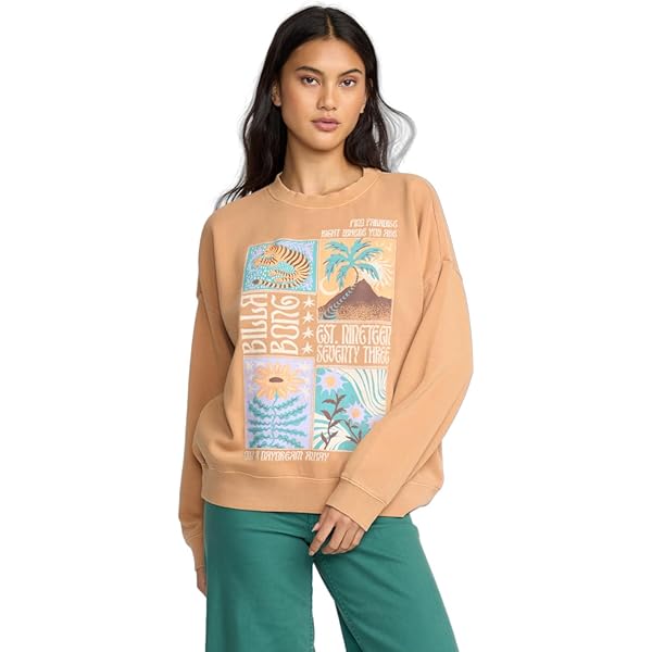 (取寄) ビラボン レディース サンセット メモリーズ クルー スウェットシャツ - ウィメンズ Billabong women Sunset Memories Crew Sweatshirt - Women's Peach Kiss Amazon.com: Billabong - Womens Sunset Memories Crew Sweater, Color