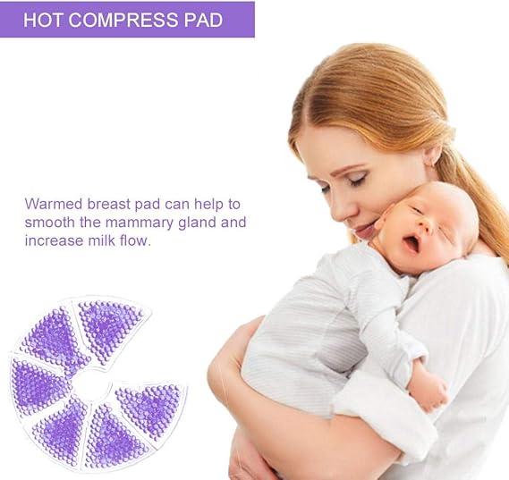 Breastcare Thermopads Breast Therapy Gel Perle Pack De Glace Reutilisable Chaud Froid Therapie D Allaitement Coussinets En Gel Compresse Therapearl Perles De Refroidissement De Soulagement De La Douleur Pour Allaitement Mom Par Samber 2 Pack