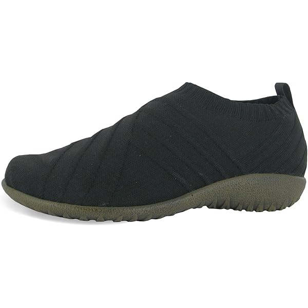 Amazon.com | NAOT Footwear Women's Nuku Sneaker Black/Gray Knit