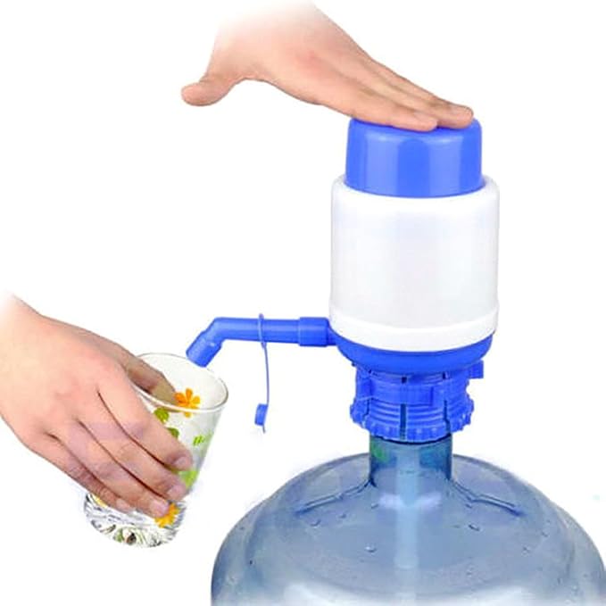Hand Press Water Bottle Jug Manual Drinking Tap Spigot Fixtures Pumpt