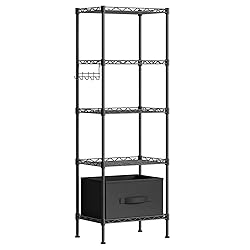 HOOBRO 5-Tier Storage Rack, Wire Shelving Unit with