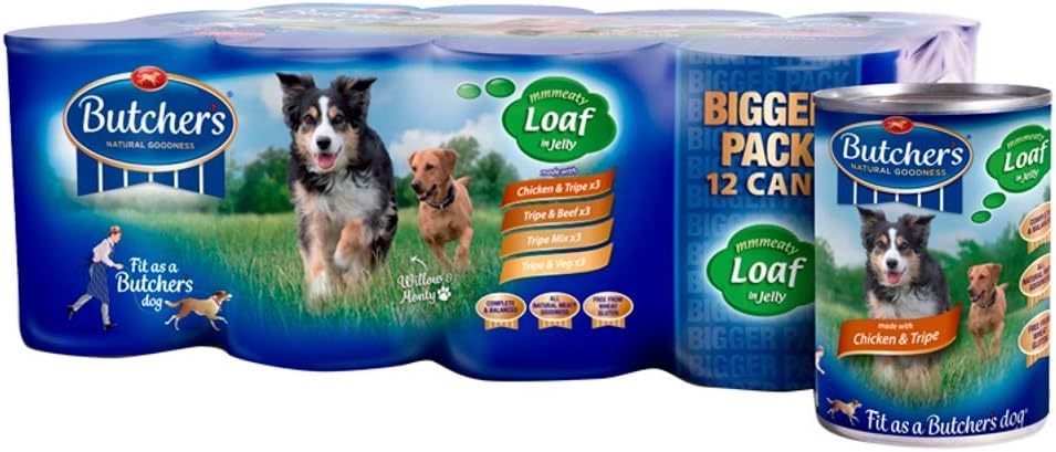 butchers dog food in jelly