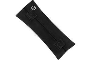 MIAOKE Seatbelt Pillow, Mastectomy Gifts with Pocket Comfort for Ice Heat Packs, Heart Surgery Recovery Gifts Mastectomy Recovery Kit/Black