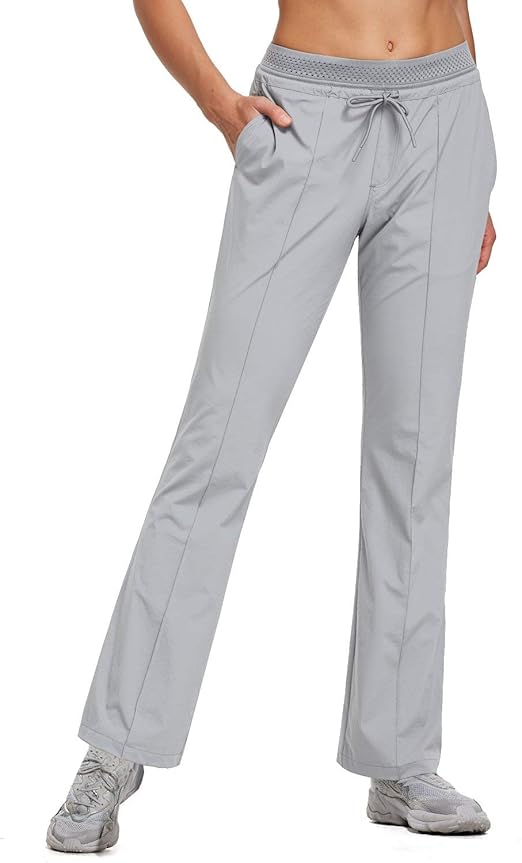 BALEAF Women's 30" Bootcut Hiking Pants Outdoor Lightweight Stretch