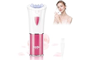 ERDFCV Glabrouse Skin Epilator, Epilators Hair Removal for Women, Facial Hair Removal for Women, Glide Epilator for Women Face Arm Bikini Area Legs Underarm, Cordless Electric Lady Shaver, Portable Epilator