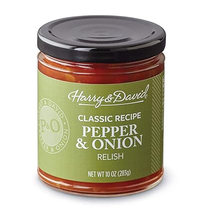 Amazon Com Harry David Classic Recipe Pepper Onion Relish 10 Ounces Gourmet Food Grocery Gourmet Food