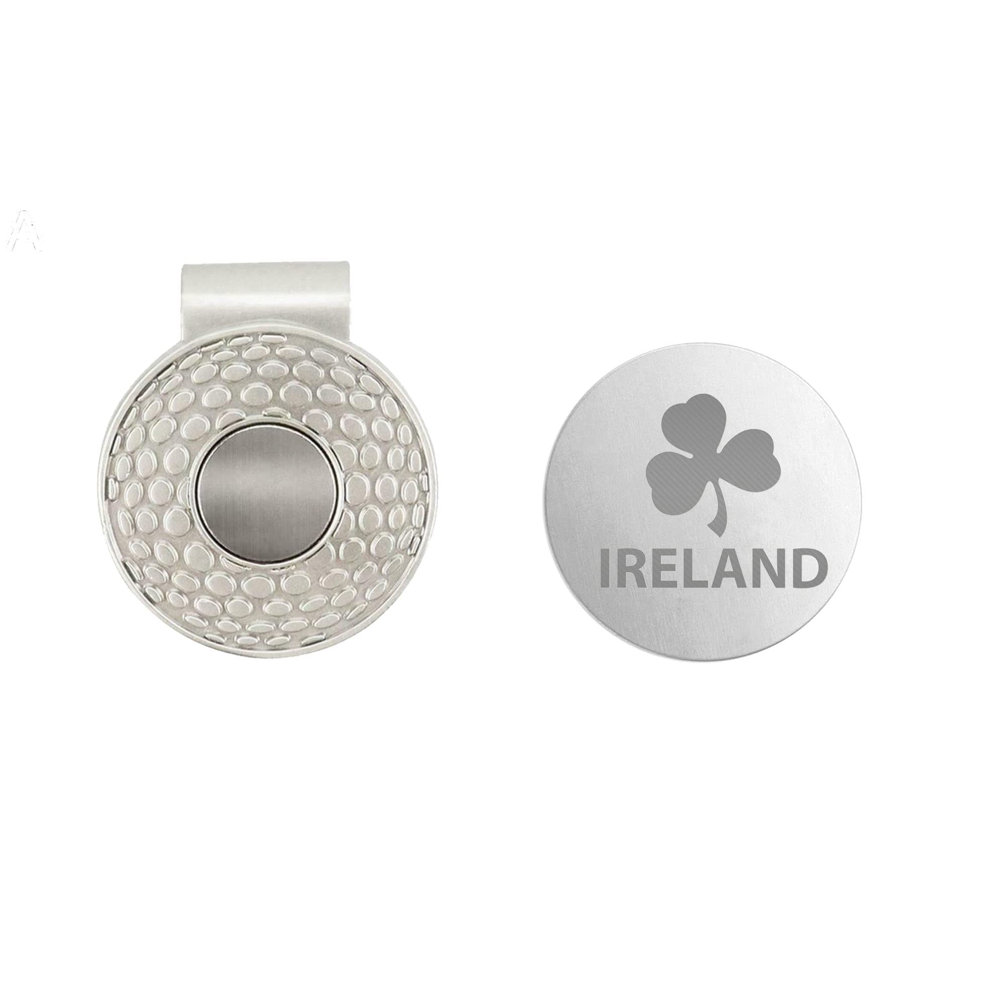 Ashton and Finch Golf Ball Marker & Hat Clip – Irish Themed Magnetic Design