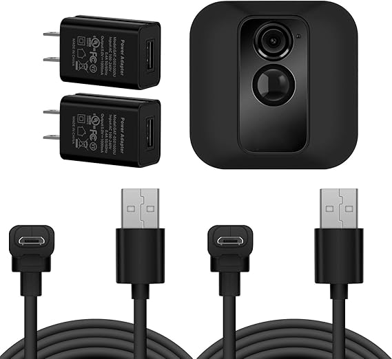 Power Adapter with 20ft Weatherproof Power Cable for Blink Camera, Compatible with