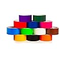 GIFTEXPRESS 12 Assorted Colored Duct Tapes 10 Yards x 2 Inch Rolls,12 Multi Purposes Bright Colors Tapes Great for DIY Art Ki