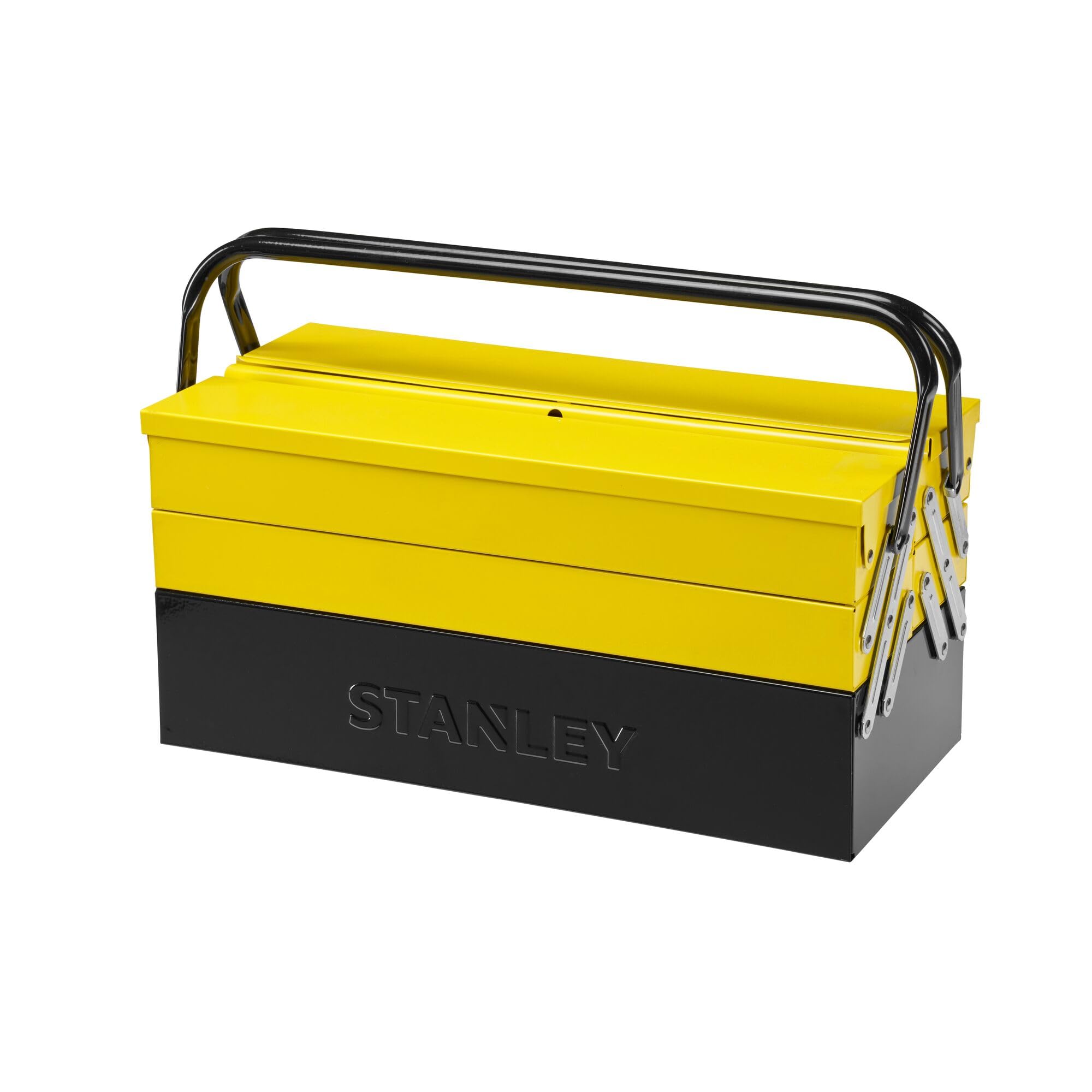 STANLEY 1-94-738 Metal toolbox, Yellow