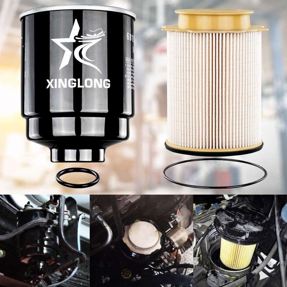 Fuel Filter 6.7 Cummins Diesel Water Separator Set For 20132018