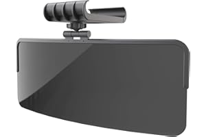 SAILEAD Sun Visor for Car - Polarized, Universal Car Visor Extender Sun Blocker, Sunglass Holder for Car Visor, Sunglasses Clip - Protects from Sun Glare, Snow Blindness and UV Rays