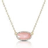 SEADAY 14K Real Gold Plated Necklace for Women,Valentines Gifts for Women,Pendant Necklace Everyday Wear,Fashion Jewelry,Tarnish-resistant & Adjustable Length Chain